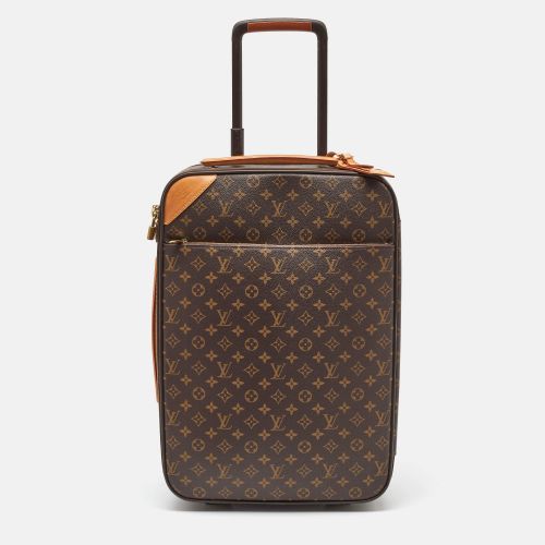 Monogram Canvas Business Pegase Legere 55 Luggage - Louis Vuitton - Modalova