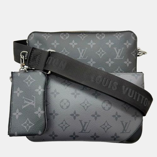 Trio Monogram Eclipse Shoulder Bag - Louis Vuitton - Modalova