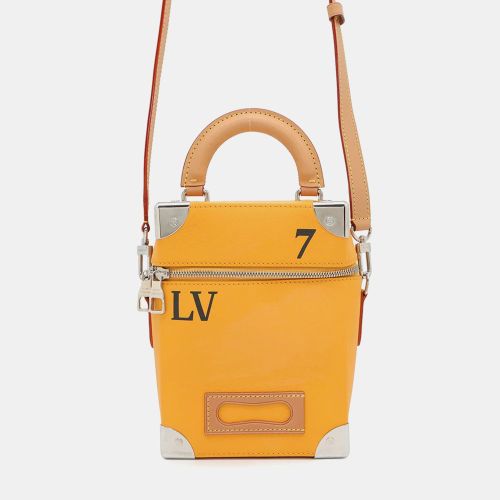 Vertical Box Trunk SaffronYellow CowhideLeather - Louis Vuitton - Modalova