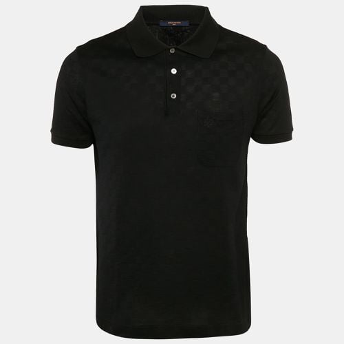 Cotton Damier Pique Polo T-Shirt M - Louis Vuitton - Modalova