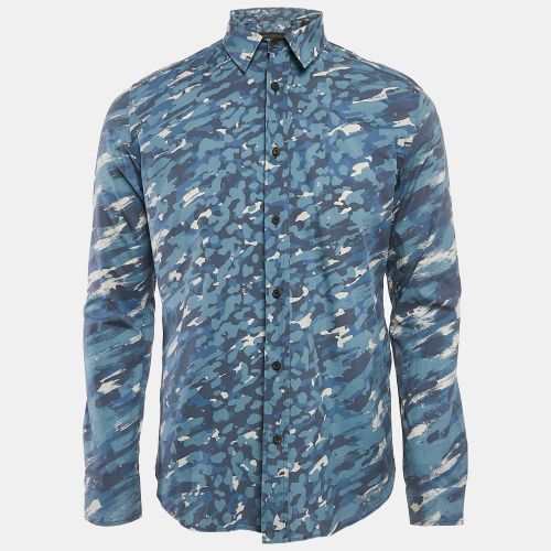 Camouflage Print Button Front Shirt M - Louis Vuitton - Modalova