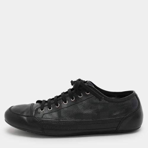 Damier Graphite Canvas and Leather Low Top Sneakers Size 43 - Louis Vuitton - Modalova