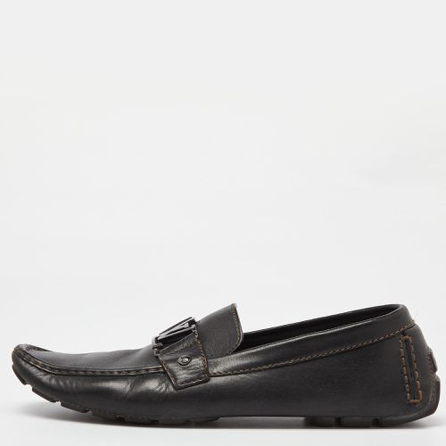 Leather Monte Carlo Loafers Size 45.5 - Louis Vuitton - Modalova