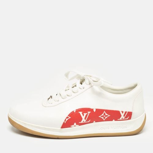 Monogram Canvas and Leather Low Top Sneakers Size 43 - Louis Vuitton - Modalova