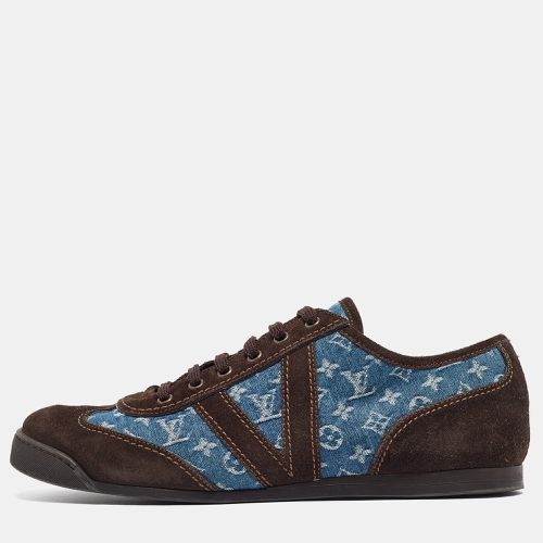 Suede And Monogram Canvas Energie Low Top Sneakers Size 41.5 - Louis Vuitton - Modalova