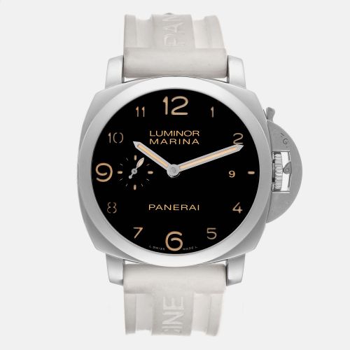 Stainless Steel Luminor Marina Automatic Men's Wristwatch 44 mm - Panerai - Modalova