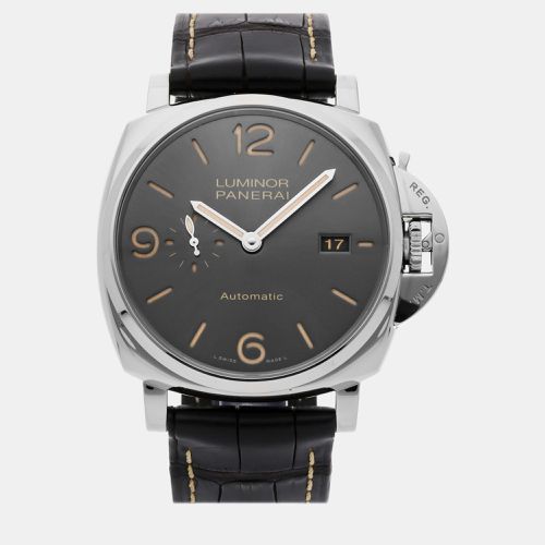 Stainless Steel Luminor PAM00943 Automatic Men's Wristwatch 45 mm - Panerai - Modalova