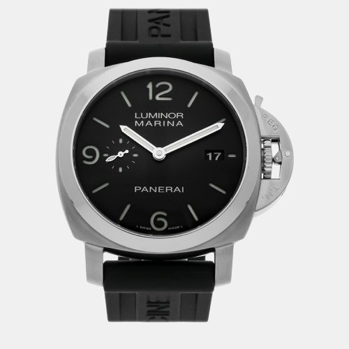 Stainless Steel Luminor Marina PAM00312 Automatic Men's Wristwatch 44 mm - Panerai - Modalova