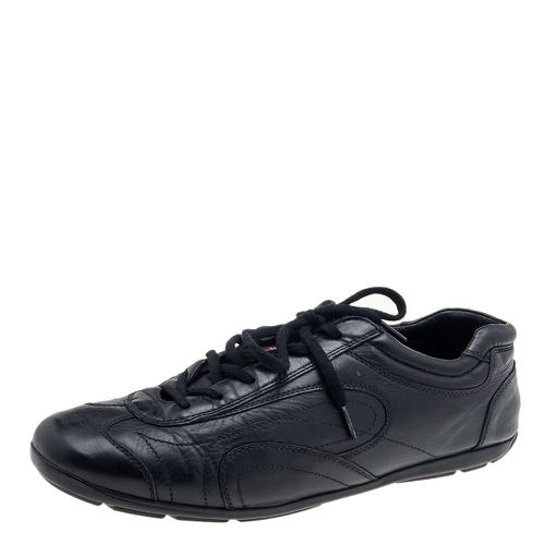 Leather Low Top Sneakers Size 43.5 - Prada Sport - Modalova