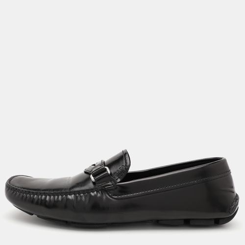 Leather Slip On Loafers Size 42.5 - Prada - Modalova