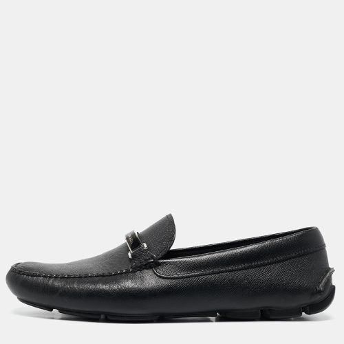 Leather Slip On Loafers Size 43 - Prada - Modalova