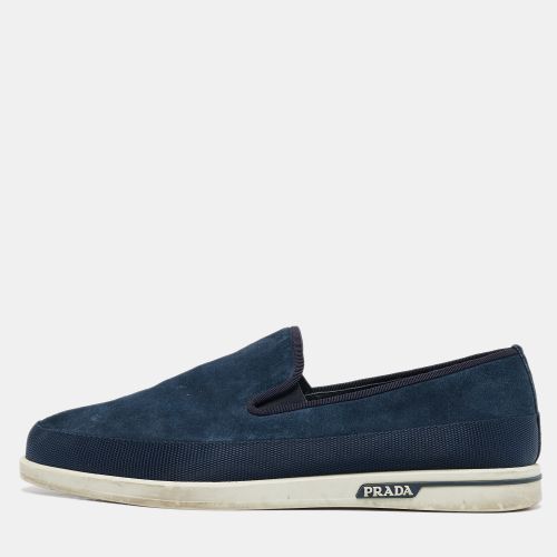 Suede Slip On Sneakers Size 43 - Prada - Modalova