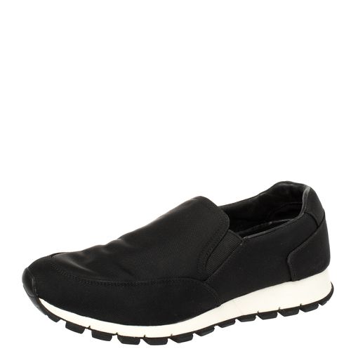 Sport Canvas Slip On Sneakers Size 41 - Prada - Modalova