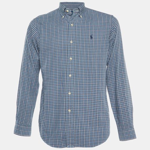 Checked Coton Classic Fit Button Down Shirt S - Ralph Lauren - Modalova