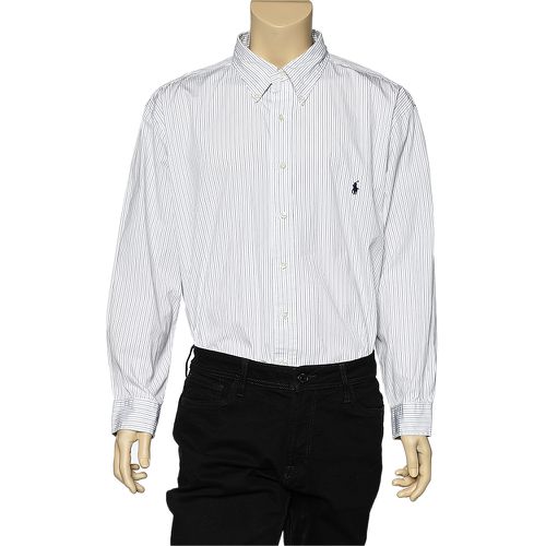 Striped Cotton Button Front Shirt 3XB - Ralph Lauren - Modalova