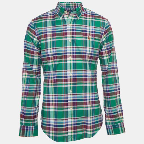 Tartan Checked Cotton Slim Fit M - Ralph Lauren - Modalova