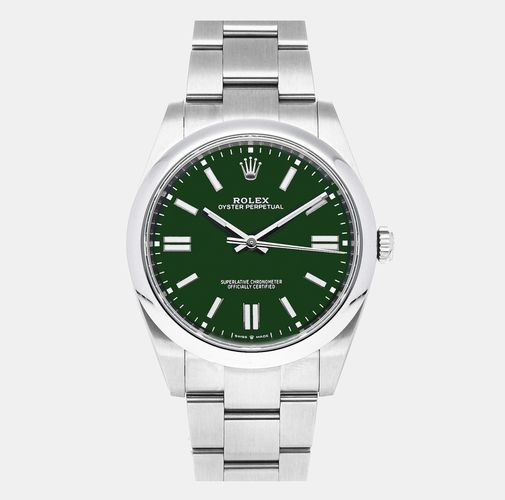 Stainless Steel Oyster Perpetual 124300 Men's Wristwatch 41 mm - Rolex - Modalova