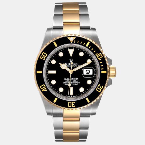 K Yellow Gold And Stainless Steel Submariner 126613 LN Automatic Men's Wristwatch 41 mm - Rolex - Modalova