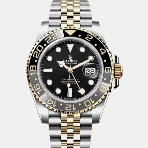 K Yellow Gold & Stainless Steel 40 automatic GMT-Master II 126720 GRNR - Rolex - Modalova