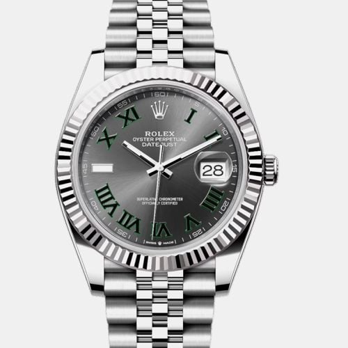 K White Gold and Stainless Steel Datejust 41 126334 41 mm - Rolex - Modalova