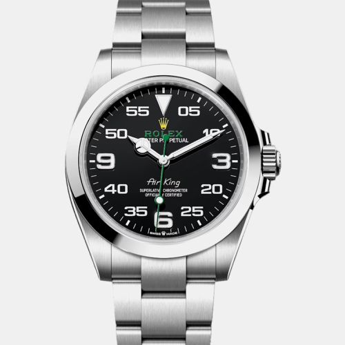 Stainless Steel automatic Air-King 126900 40 mm - Rolex - Modalova