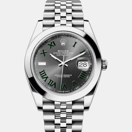 Stainless Steel automatic Datejust 126300 41 mm - Rolex - Modalova