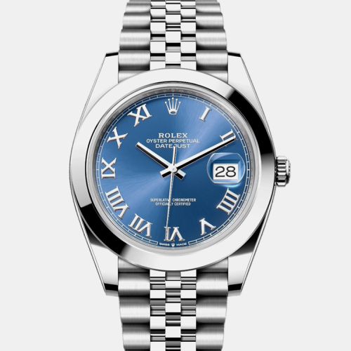 Stainless Steel automatic Datejust 126300 41 mm - Rolex - Modalova