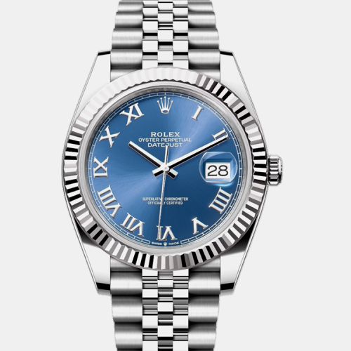 K White Gold and Stainless Steel Datejust 126334 41 mm - Rolex - Modalova