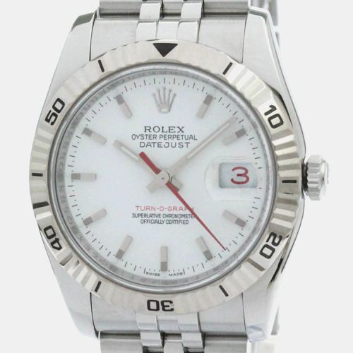 K Gold Stainless Steel Datejust 116264 Automatic Men's Wristwatch 36 mm - Rolex - Modalova