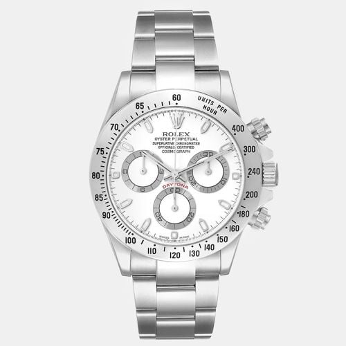 Daytona Chronograph Dial Steel Mens Watch 116520 - Rolex - Modalova