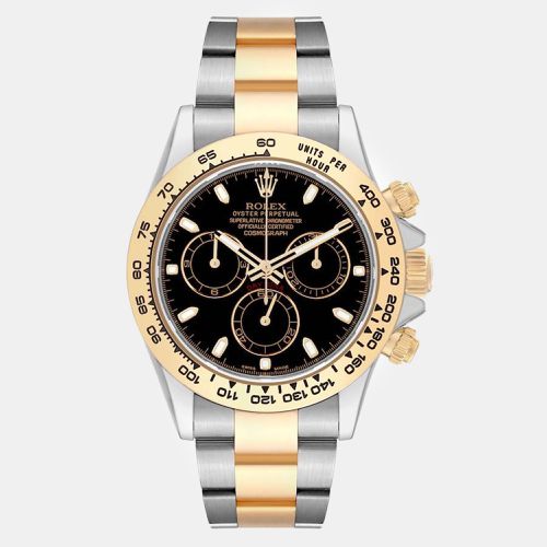 Daytona Steel Yellow Gold Dial Men's Watch 40.0 mm - Rolex - Modalova