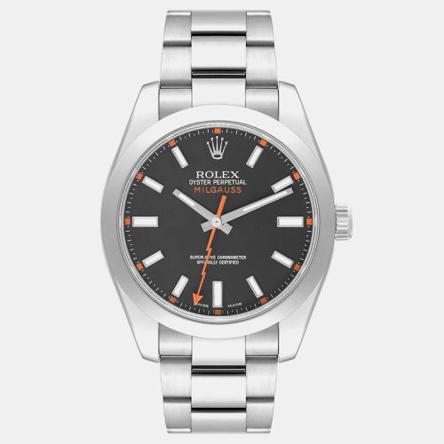 Milgauss Dial Steel Men's Watch 40.0 mm - Rolex - Modalova