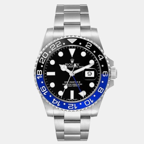 GMT Master II Blue Batman Bezel Steel Mens Watch 116710 - Rolex - Modalova