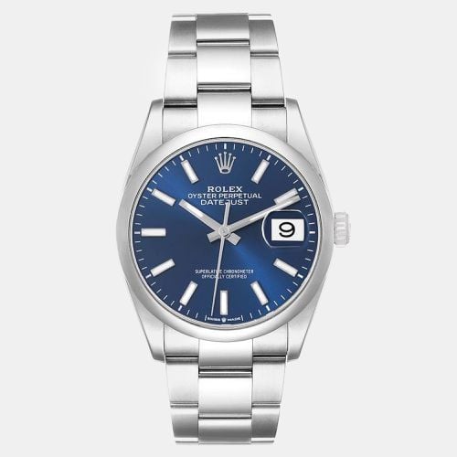 Datejust 36 Dial Steel Mens Watch 126200 - Rolex - Modalova