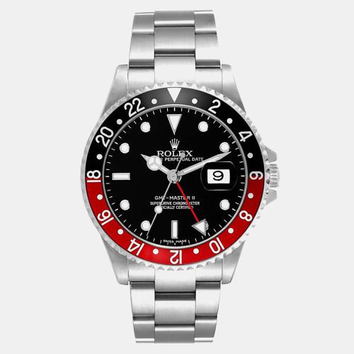 GMT Master II Red Coke Bezel Error Dial Steel Men's Watch 40.0 mm - Rolex - Modalova