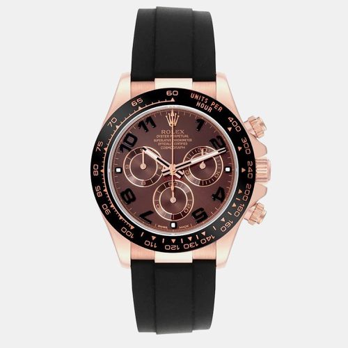 Cosmograph Daytona Rose Gold Oysterflex Men's Watch 40.0 mm - Rolex - Modalova