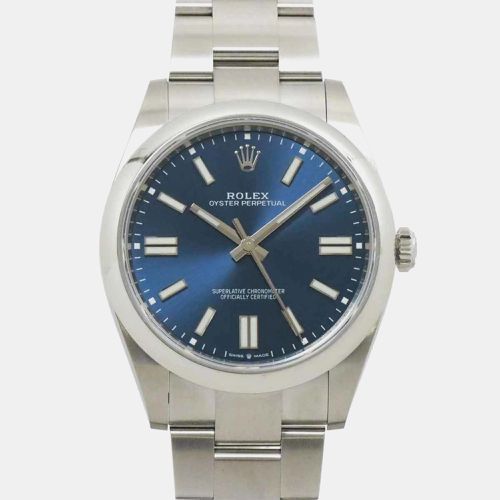 Stainless Steel Oyster Perpetual 124300 Automatic Men's Wristwatch 41 mm - Rolex - Modalova