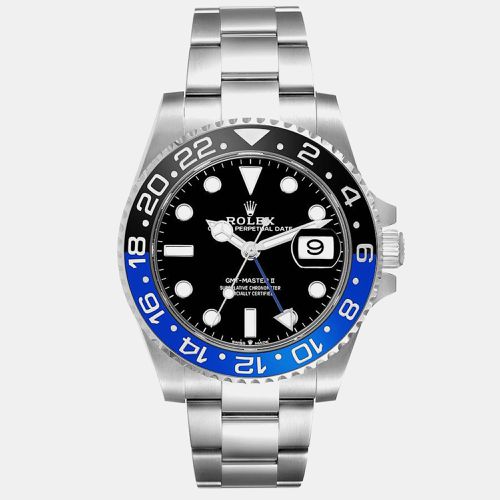 GMT Master II Blue Batman Bezel Steel Mens Watch 126710 - Rolex - Modalova