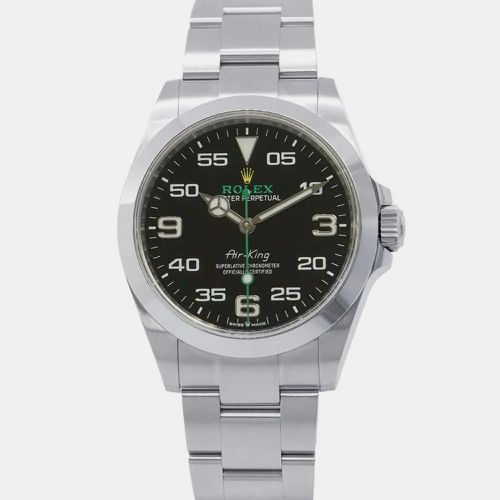 Dial Stainless Steel Air-King Wristwach 40mm - Rolex - Modalova