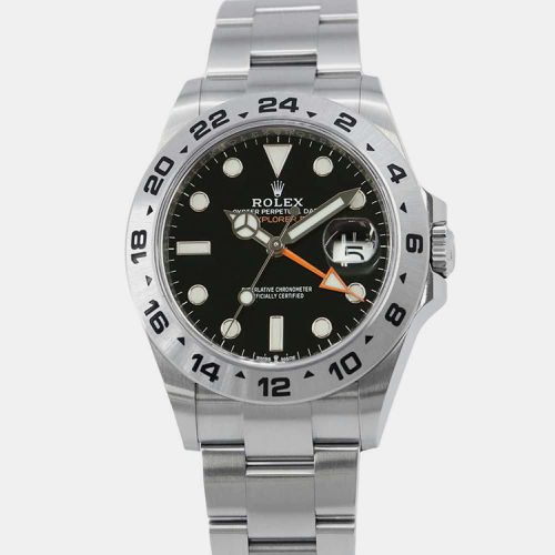 Dial Stainless Steel Explorer II W42mm - Rolex - Modalova