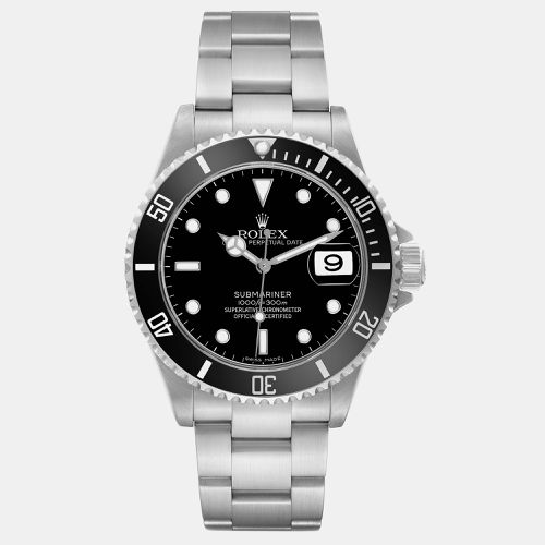 Submariner Date Dial Steel Men's Watch 16610 40 mm - Rolex - Modalova