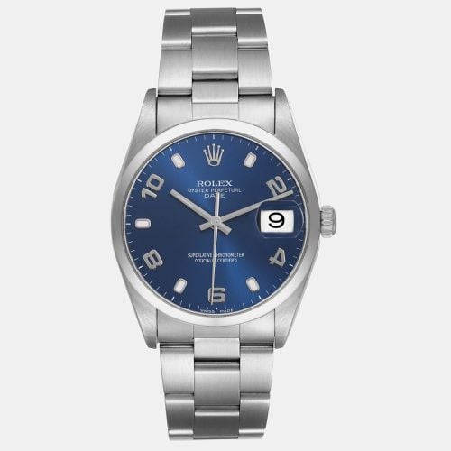 Date Dial Oyster Bracelet Steel Mens Watch 15200 - Rolex - Modalova