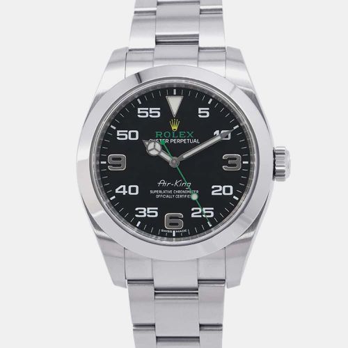 Stainless Steel Dial 116900 Air-King Wristwatch 40mm - Rolex - Modalova