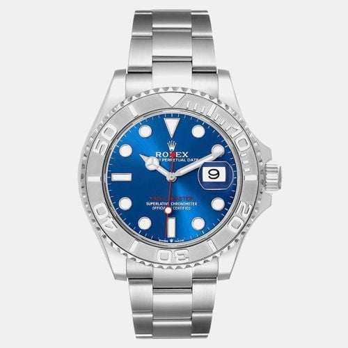 Yachtmaster Steel Platinum Dial Mens Watch 126622 - Rolex - Modalova