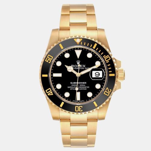 Submariner Dial Yellow Gold Men's Watch 40.0 mm - Rolex - Modalova