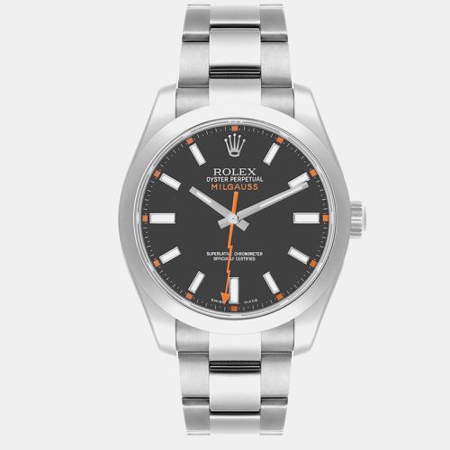 Milgauss Dial Steel Men's Watch 40.0 mm - Rolex - Modalova