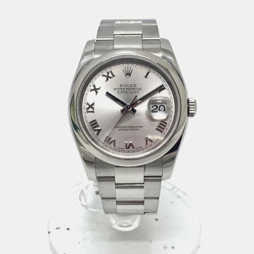 Stainless Steel Datejust 116200 Automatic Men's Wristwatch 36 mm - Rolex - Modalova