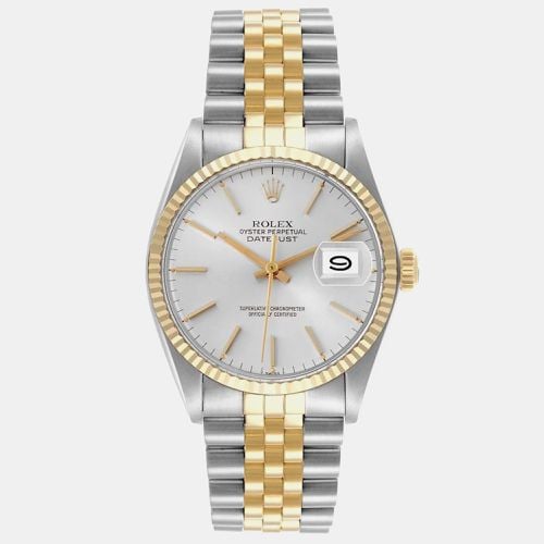 Datejust Dial Steel Yellow Gold Vintage Men's Watch 36.0 mm - Rolex - Modalova