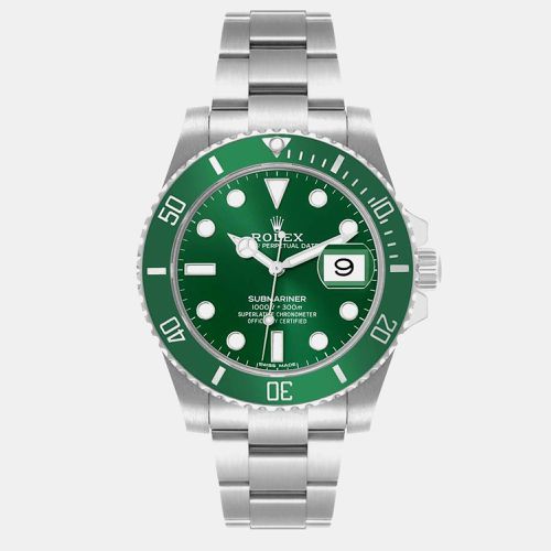 Submariner Hulk Dial Steel Men's Watch 40.0 mm - Rolex - Modalova