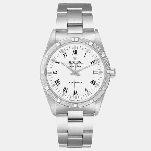 Air King Roman Dial Steel Men's Watch 34.0 mm - Rolex - Modalova